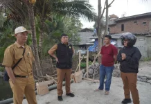 Bupati Sakur Minta Pembangunan Jembatan Cidarengdeng Tepat Waktu