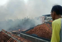 Gegara Cekcok Dengan Ayah Kandung Bakar Rumahnya di Joglo