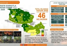 Kemarau, 46 Kejadian Bencana Karhutla terjadi di Kabupaten Ciamis
