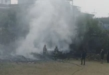 Diduga Sisa Pembakaran Sampah, Lahan di Cimahi Utara Terbakar