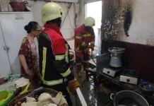 Selang Gas Bocor saat Ganti Tabung, Dapur Rumah Warga Cimahi Disambar Api