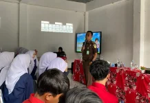 Kejari Cimahi Tanamkan Nilai Antikorupsi kepada Pelajar SMK Mohamad Toha