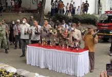 Polres Cimahi: Pemusnahan Miras dan Barang Bukti Dilakukan Secara Berkelanjutan