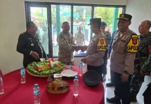 Bahu - membahu di Koramil 0501/Subang, Forkopimcam Subang dan Cibogo, Rayakan HUT TNI
