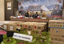 Praktek Penyuntikan Gas Melon ke Tabung Gas Portable Dibongkar Polresta Bandung