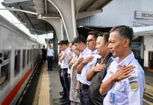 Kerja Ikhlash juga Ramah, KAI bersama DISHUB Menyapa