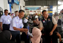 KAI juga Dishub Sumbar Sapa dan Apresiasi Pelanggan