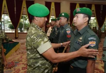 Kenaikan Pangkat Personel, Danpussenif Tekankan Amanah dan Tanggung Jawab