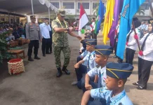Danramil Cetak Taruna SMKN 1 Pusakanagara Disiplin dan Berkarakter