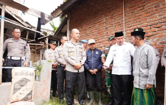 Bedah Rumah, Kapolres : Bentuk Kepedulian Sosial