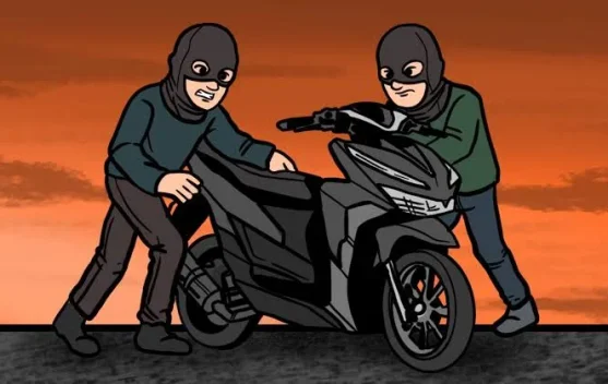 WargaCibiru Gagalkan Aksi Pencurian Motor Tukang Nasgor, Polisi Tangkap Pelaku