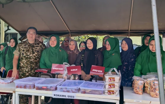 Kodim 0605/Subang Gelar Bazar Murah