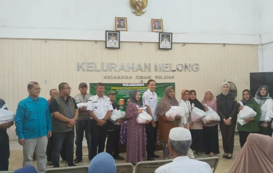 Pemkot Cimahi Salurkan 1.086 Paket Bahan Pokok Bersubsidi jelang Idulfitri