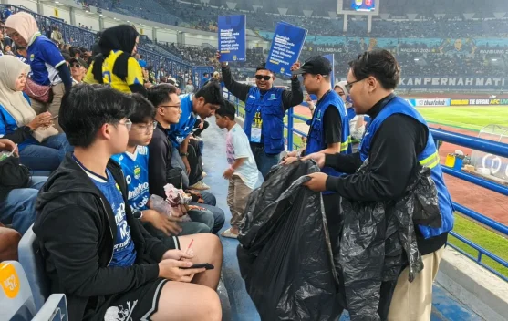 Tak Hanya di Lapangan, Persib juga Konsisten Terapkan Zero Waste di GBLA