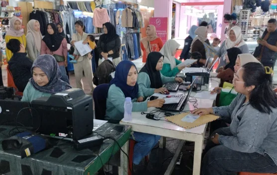 Percepat Adminduk Pemkab Jemput Bola di Pusat Keramaian