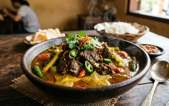 Resep Asam Garang Daging Kuah Bening Segar