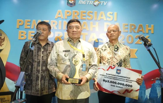 Pengendalian Inflasi, Pemkab Garut Raih Terbaik I Tingkat Jawa-Bali