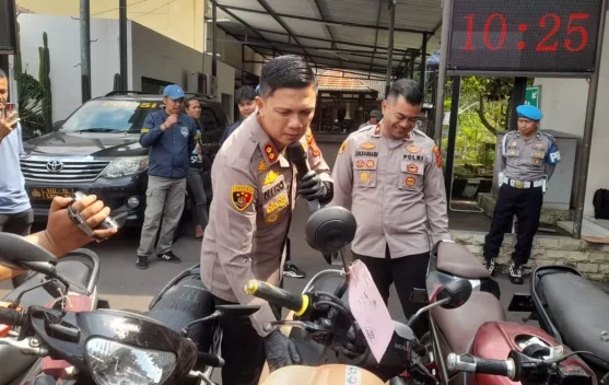Curi Motor Kurang dari Satu Menit, Polisi Ingatkan Masyarakat Lebih Waspada