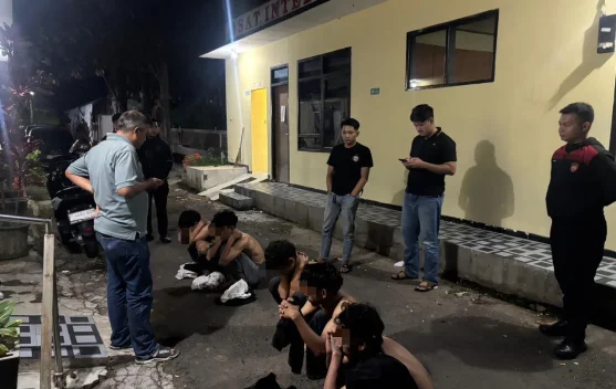 Polisi Amankan Sejumlah Pemuda Terlibat Tawuran Antar Kelompok