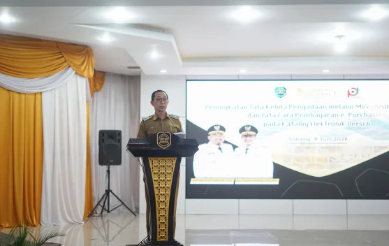 Sekda Subang, Katalog V6 Kunci Belanja Transparan dan Akuntabel