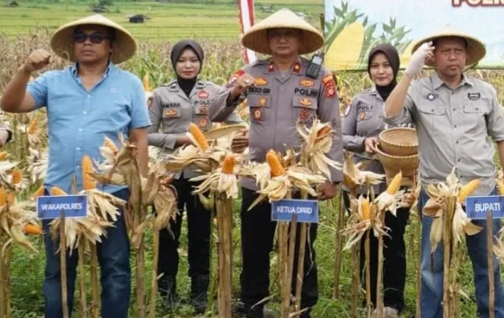 Kawal Produktivitas Pertanian, Polres Tasikmalaya: Dukung Ketahanan Pangan