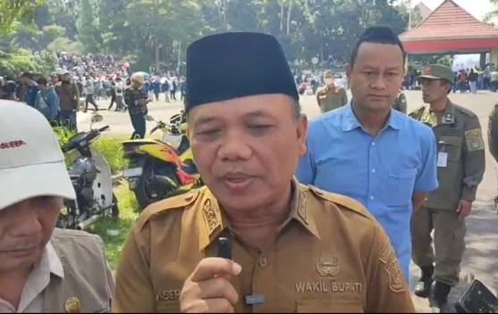 Dukung Program Pusat,Wabup Tasikmalaya: Penyimpangan Ditertibkan, Program Jalan
