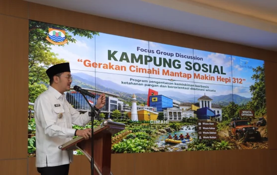 Kampung Sosial Berbasis Ketahanan Pangan di Cimahi Percepat Pengentasan Kemiskinan