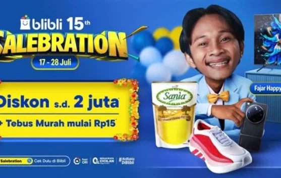 Atasi Trauma 'Promo PHP' Warga +62, Blibli Racik Resep Belanja 'Salebration' di Usia ke-15