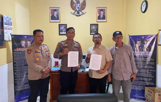Polisi dan Lestari Foundation Bersinergi Dukung Ketahanan Pangan