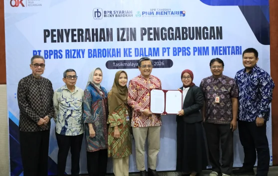 Perkuat Struktur Industri BPRS, OJK Tasikmalaya Setujui Penggabungan Dua BPRS