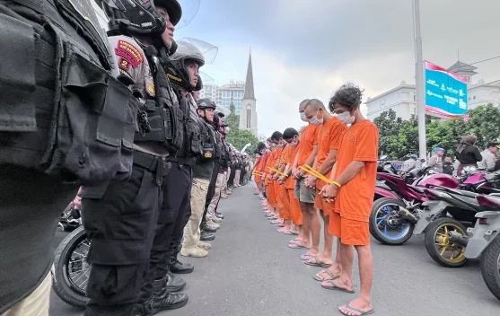 Belasan Kasus Kejahatan Jalanan Bandung Terungkap, Polisi Tangkap 19 Pelaku