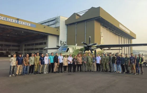 PT Dirgantara Indonesia Kirim Pesawat NC212i,  Perkuat Operasional TNI AU