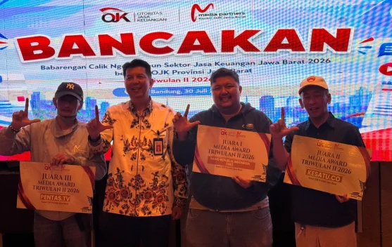 OJK Jabar Apresiasi Jurnalis dan Gencarkan Edukasi Keuangan