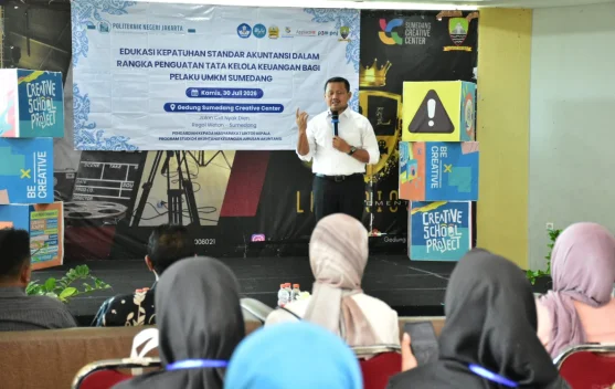 PNJ Dorong UMKM Sumedang Naik Kelas lewat Pengabdian Masyarakat