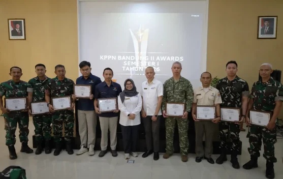KPPN Bandung II Beri Award 26 Satker, Integritas Jaga Kualitas Belanja