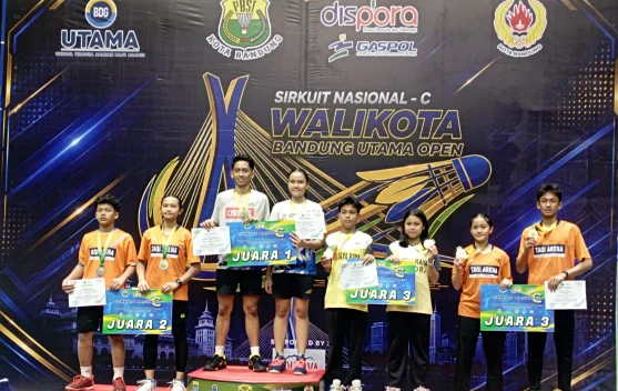 Mutiara Cardinal Juara Umum Sirnas C Bandung 2026