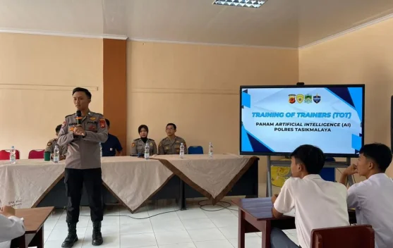 Polres Tasikmalaya Edukasi Pelajar Pemanfaatan AI Secara Bijak