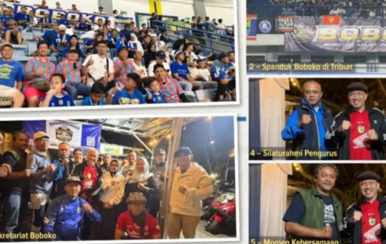 BOBOKO Bangun Persaudaraan Suporter di Laga Persib PSM