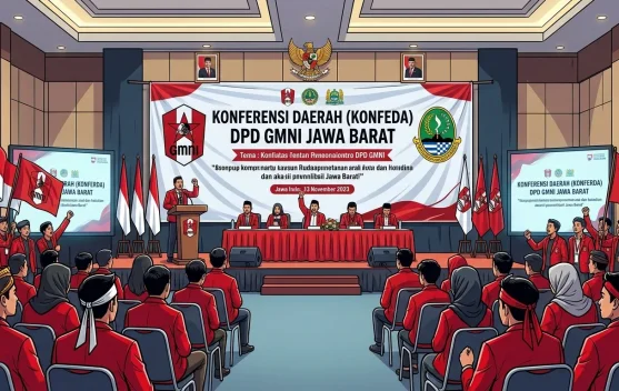 Buky Wibawa Minta GMNI Jabar Jadi Episentrum Gerakan Keadilan Sosial