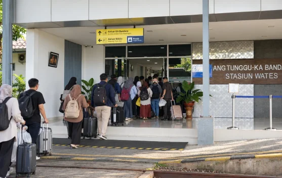 Stasiun Kereta Wates Layani Hampir Sejuta Planggan KAI