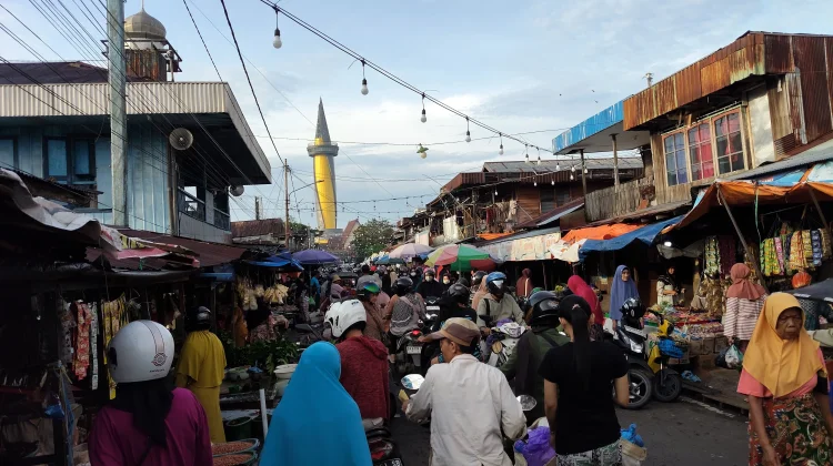 Menjelang Ramadan, Pasar Lama Banjarmasin Dipadati Pembeli