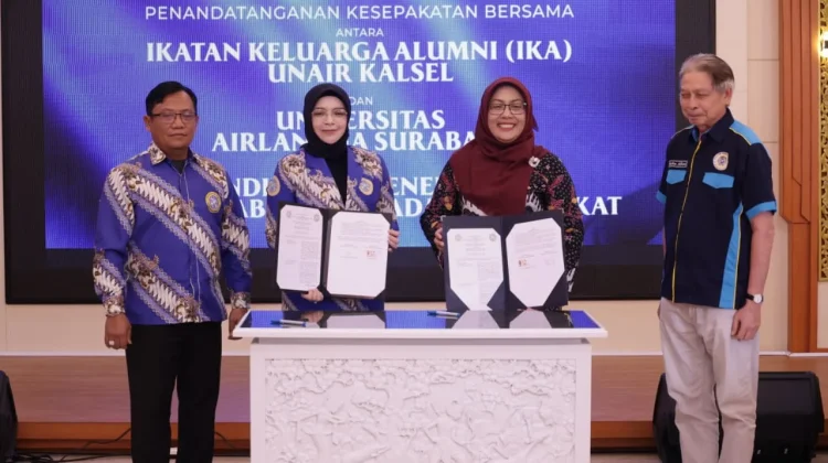 IKA UNAIR Kalsel MoA dengan Universitas Airlangga