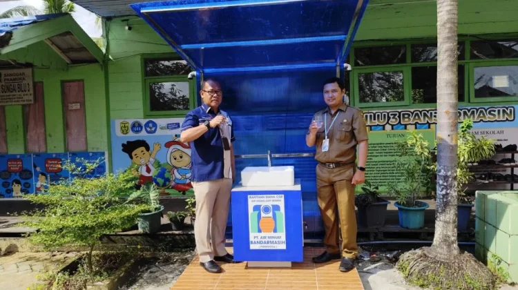 Sebanyak 43 Sekolah Sudah Menikmati Bantuan Keran Air Siap Minum