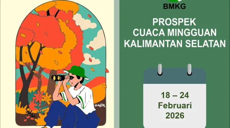 BMKG : Kalsel Berpotensi Hujan Sepekan Kedepan