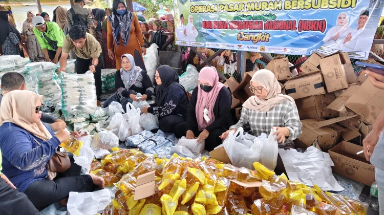 Diskoperindag HSU Gelar Pasar Murah Ramadan, Ada 500 Paket Sembako