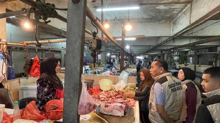 Hari Pertama Ramadhan, Satgas Pangan Sidak Pasar Antasari