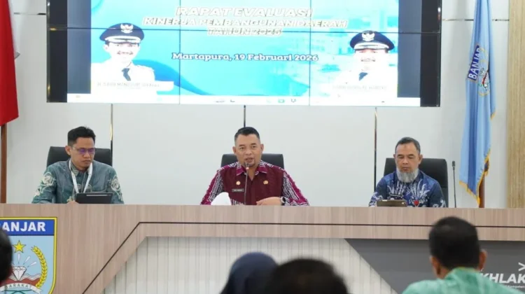 Sekda Banjar Tekankan Capaian Target dan Akuntabilitas