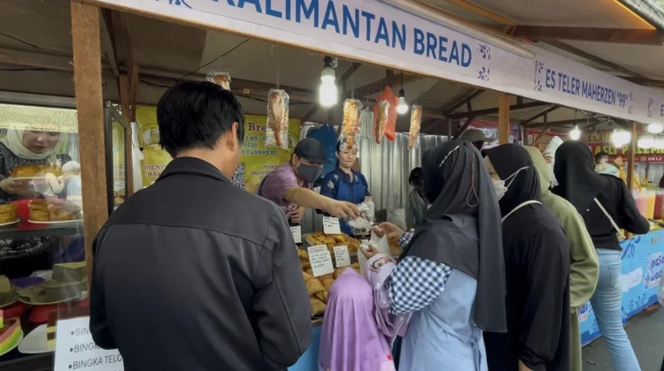 Pasar Wadai Ramadan Hadirkan Beraneka Macam Jajanan, Ada Roti Buaya