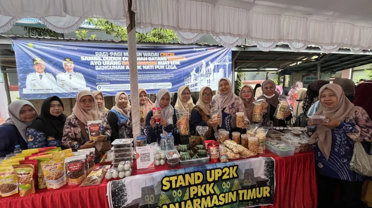 UP2K Maju Bersama Kenalkan Produk Lokal dalam Pasar Murah