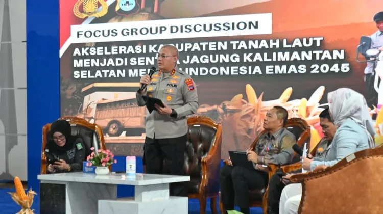 Kapolda Kalsel Dorong Tanah Laut Jadi Episentrum Jagung